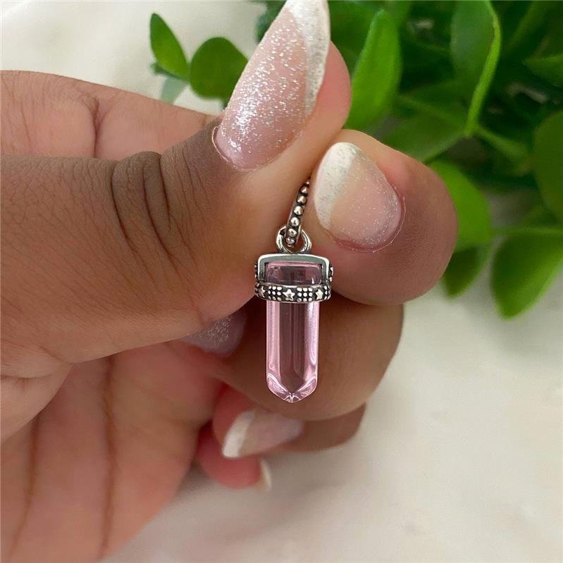 PINGNETE PRATA 925 CRISTAL COLORIDO