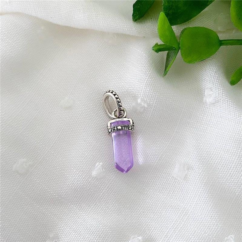 PINGNETE PRATA 925 CRISTAL COLORIDO