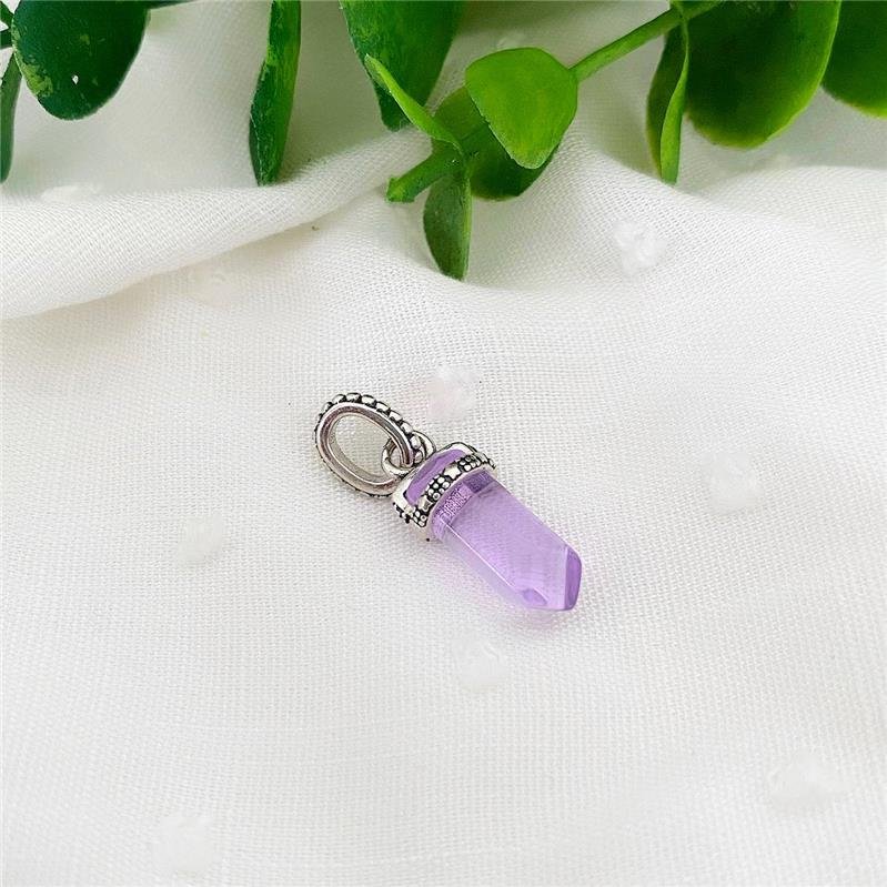 PINGNETE PRATA 925 CRISTAL COLORIDO