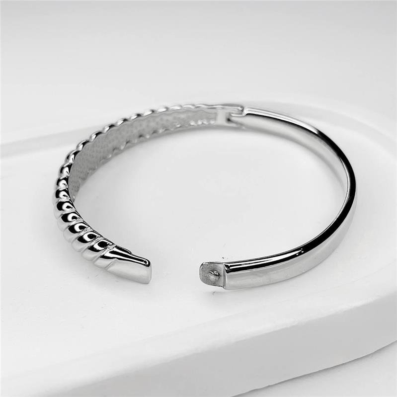 PULSEIRA AÇO INOX BRACELETE TRANÇADO