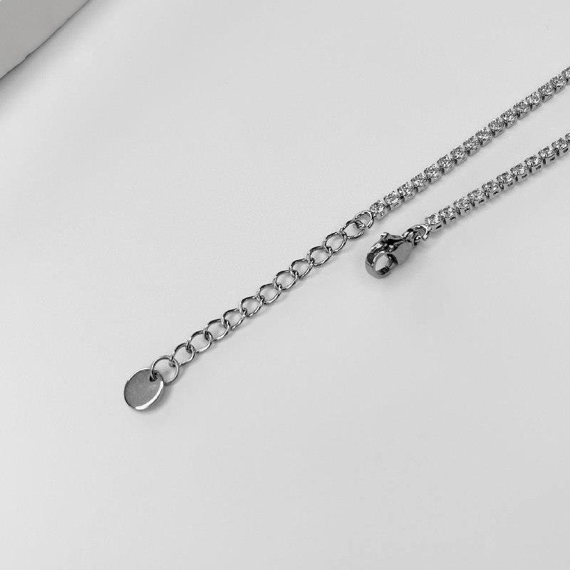 PULSEIRA AÇO INOX RIVIERA ZIRCÔNIAS