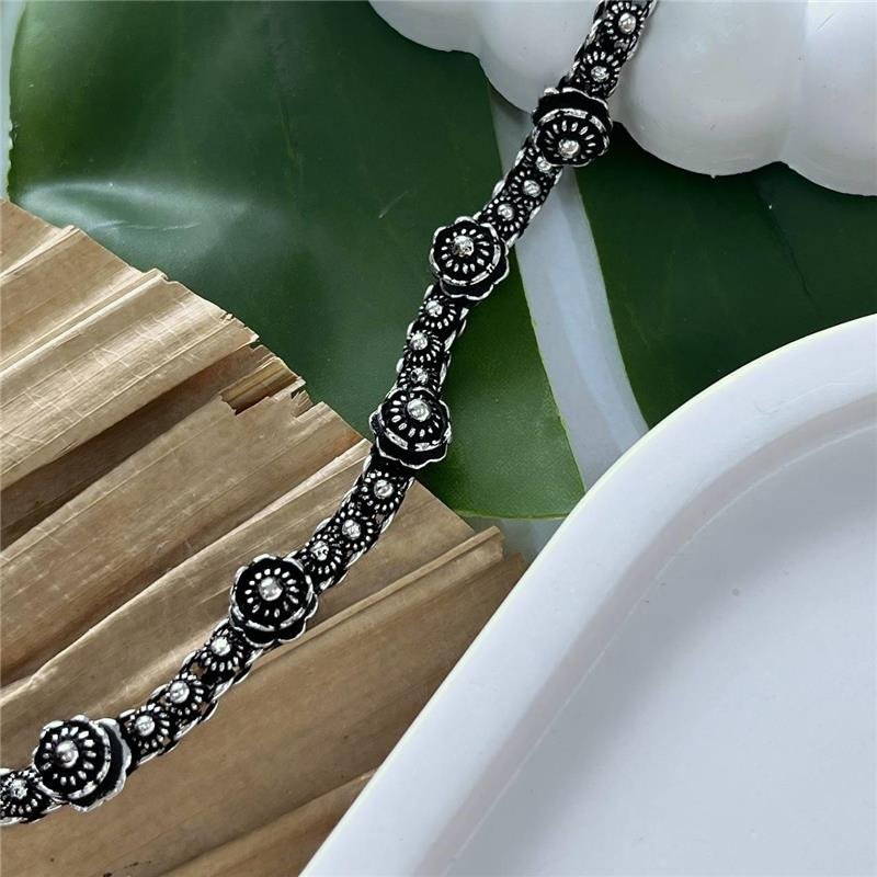PULSEIRA PRATA 925 BALI PIKUN FLORES MAIORES E MENORES