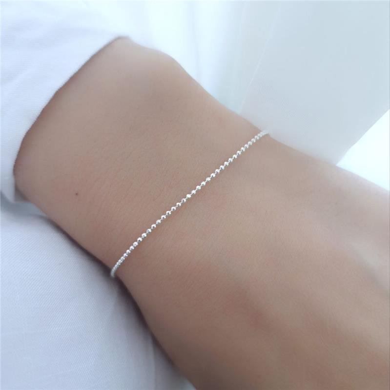 PULSEIRA PRATA 925 BOLINHAS