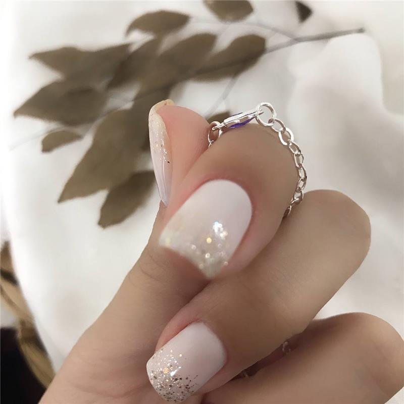 PULSEIRA PRATA 925 BORBOLETA LILÁS