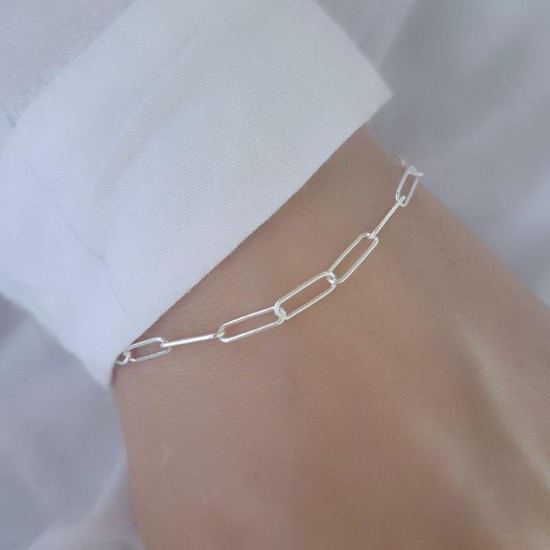 PULSEIRA PRATA 925 CONSAGRAÇÃO 18CM