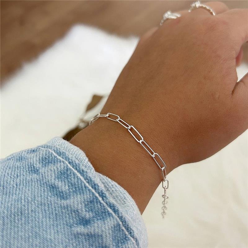 PULSEIRA PRATA 925 CONSAGRAÇÃO 20CM