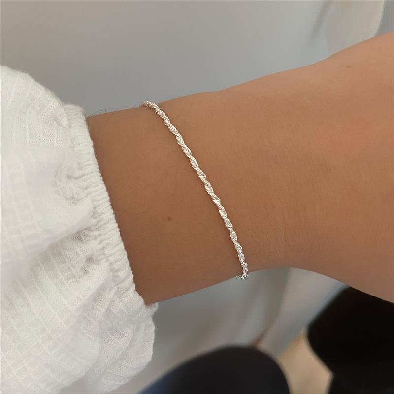 PULSEIRA PRATA 925 CORDÃO BAIANO