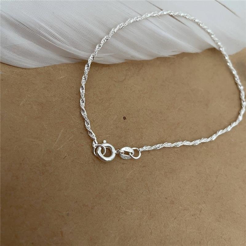 PULSEIRA PRATA 925 CORDÃO BAIANO