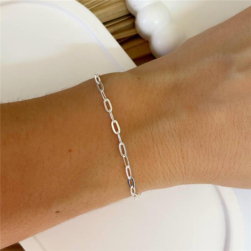 PULSEIRA PRATA 925 ELOS CONSAGRAÇÃO