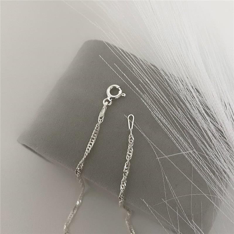 PULSEIRA PRATA 925 ELOS GROUMETT FINA TORCIDA 1X1