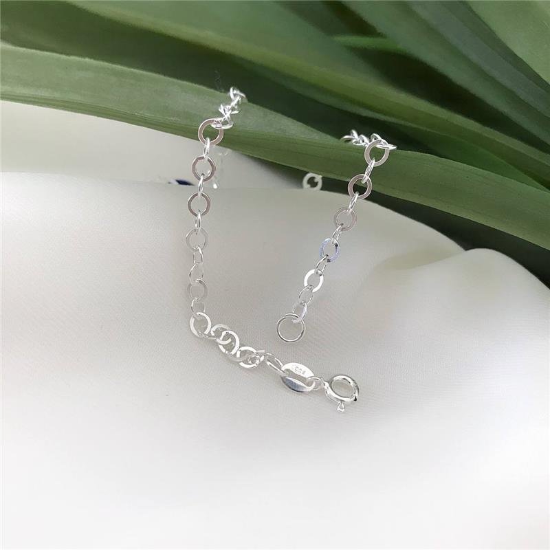 PULSEIRA PRATA 925 FILHO MENINO PEDRA AZUL