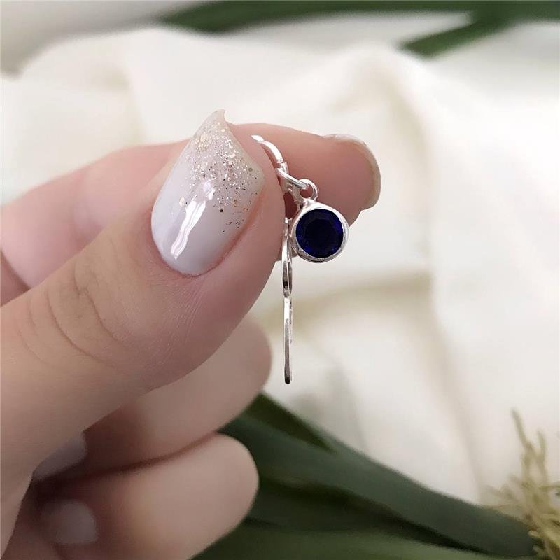 PULSEIRA PRATA 925 FILHO MENINO PEDRA AZUL