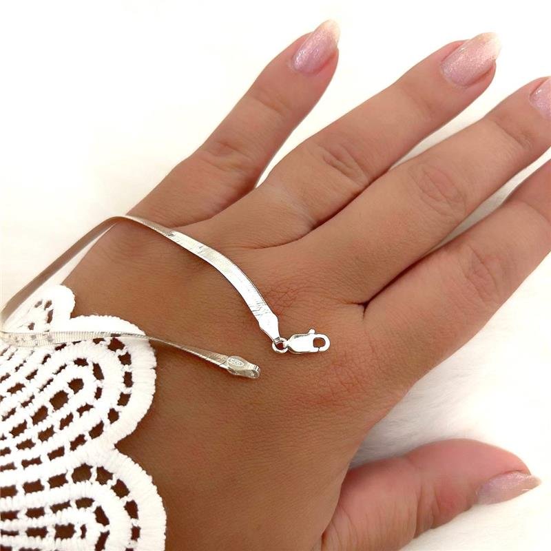 PULSEIRA PRATA 925 FITA LAMINADA