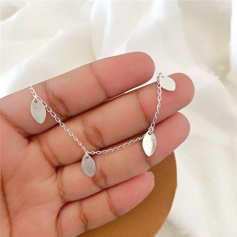 PULSEIRA PRATA 925 FOLHAS