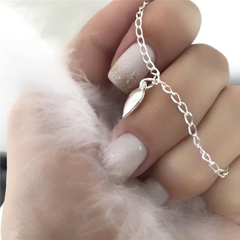 PULSEIRA PRATA 925 INFANTIL CORAÇÃO