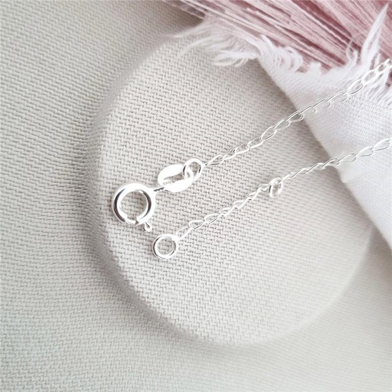 PULSEIRA PRATA 925 INFANTIL MORANGO