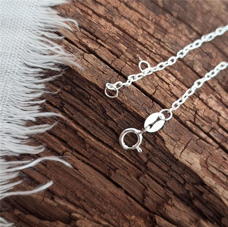 PULSEIRA PRATA 925 INFANTIL PLAQUINHA CORAÇÃO