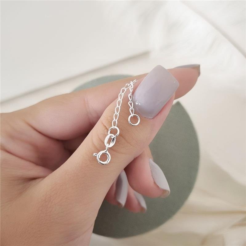 PULSEIRA PRATA 925 INFANTIL TRÊS CRUZES