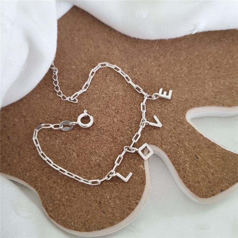 PULSEIRA PRATA 925 CARTIER LOVE