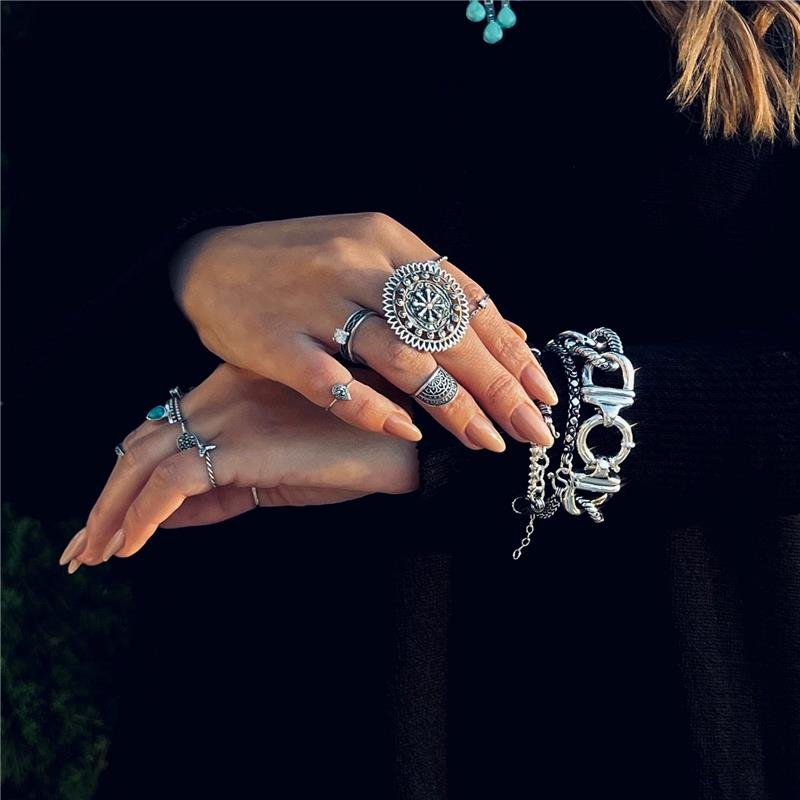 PULSEIRA PRATA 925 LUXO ELOS GRANDES ELETRROFORMAÇÃO