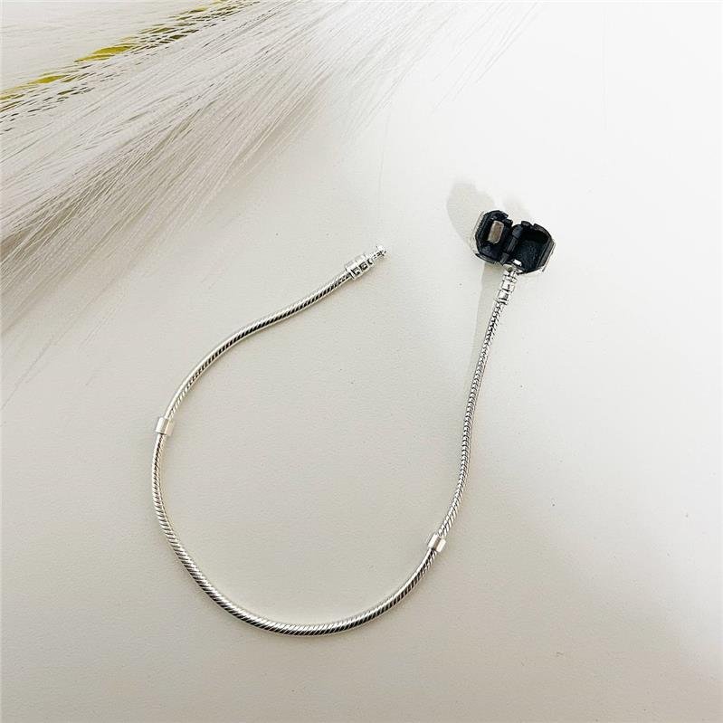 PULSEIRA PRATA 925 PARA BERLOQUES FECHO LISO