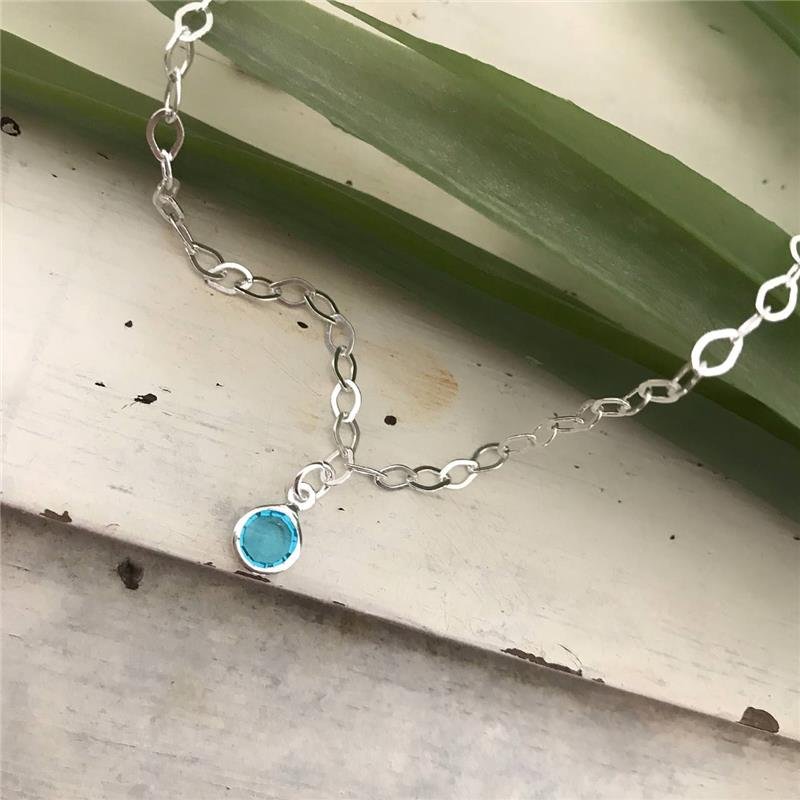 PULSEIRA PRATA 925 PEDRA ROSA OU AZUL