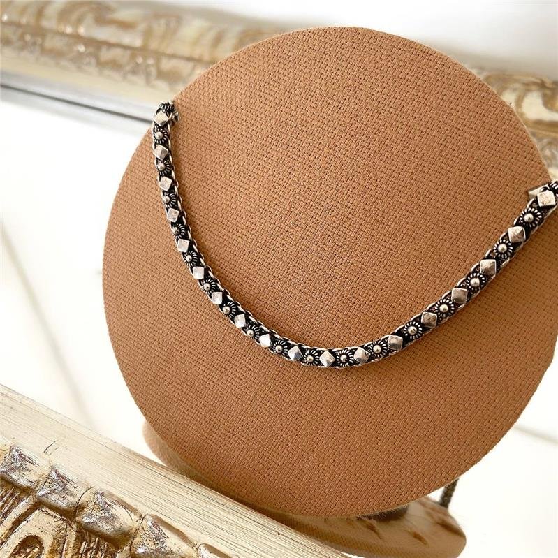 PULSEIRA PRATA 925 PEKUN FLORZINHA COM VARIAÇÕES