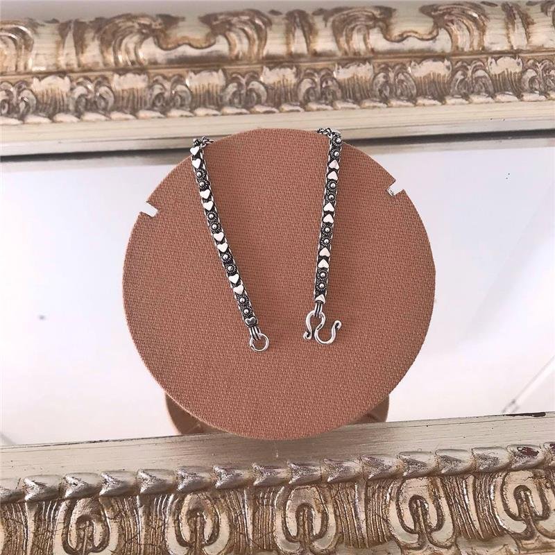 PULSEIRA PRATA 925 PEKUN FLORZINHA COM VARIAÇÕES