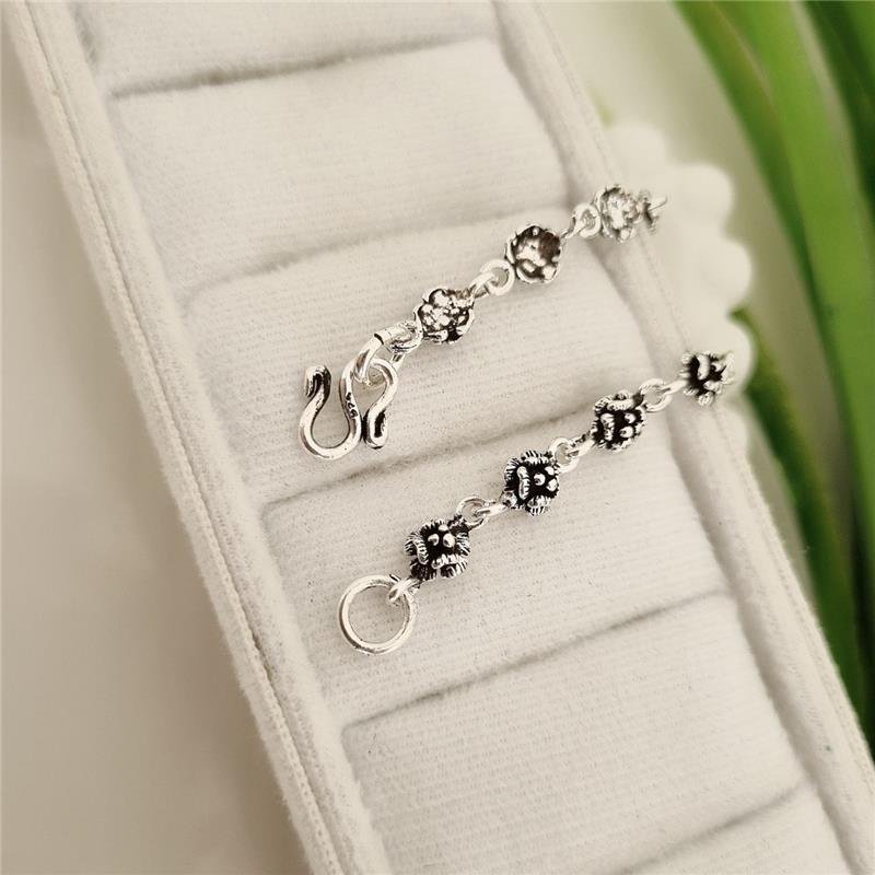 PULSEIRA PRATA 925 PEKUN ROSAS PEQUENAS