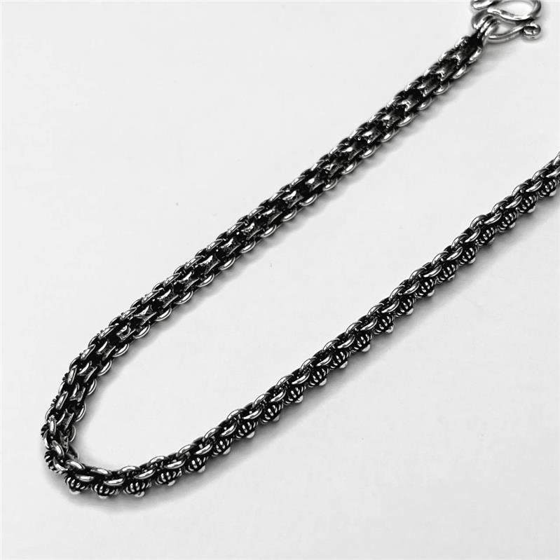 PULSEIRA PRATA 925 PIKUN FLORES