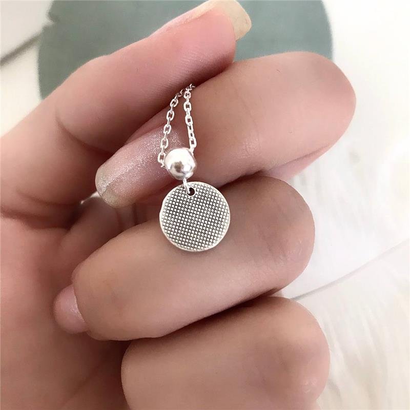 PULSEIRA PRATA 925 PLAQUINHA REDONDA DEUS