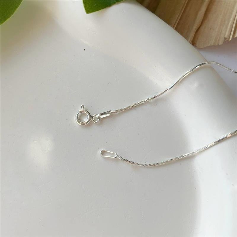 PULSEIRA PRATA 925 RABO DE RATO 18 CM
