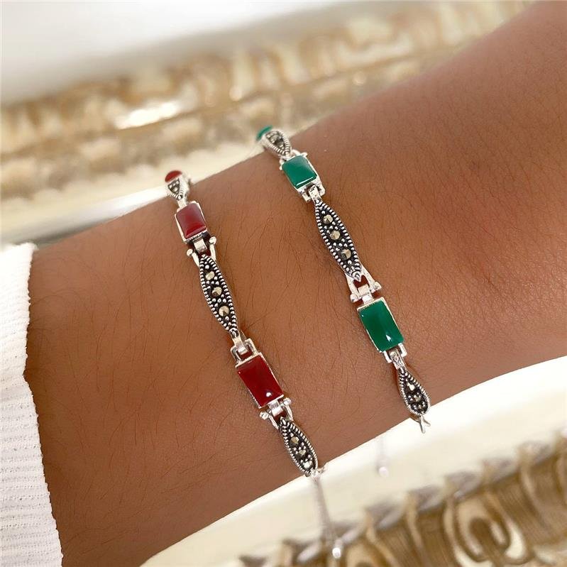 PULSEIRA PRATA 925 REGULÁVEL GOMOS