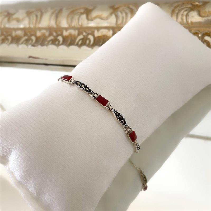 PULSEIRA PRATA 925 REGULÁVEL GOMOS