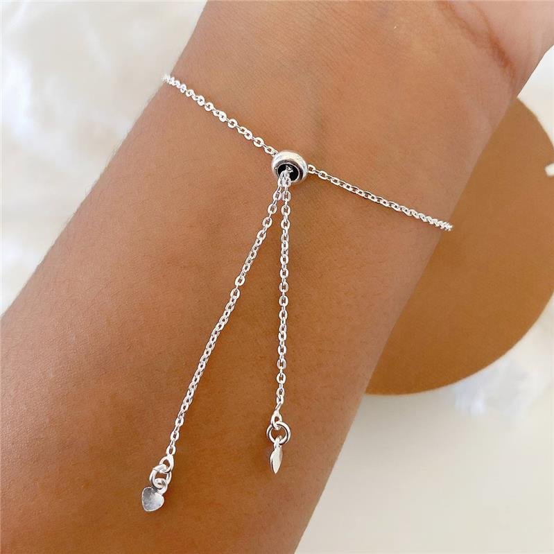 PULSEIRA PRATA 925 REGULÁVEL LUA