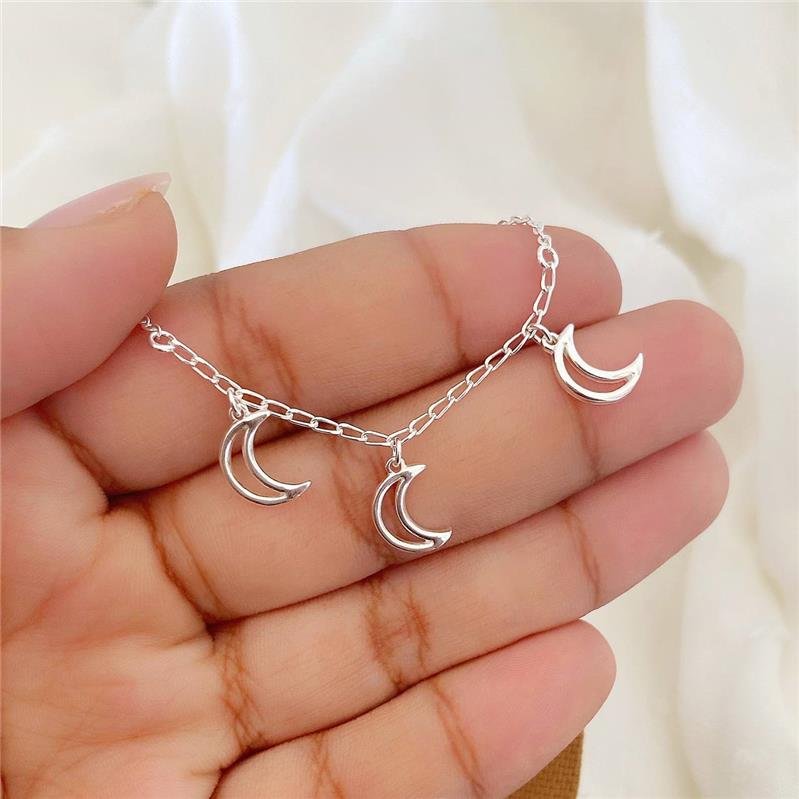 PULSEIRA PRATA 925 REGULÁVEL LUA