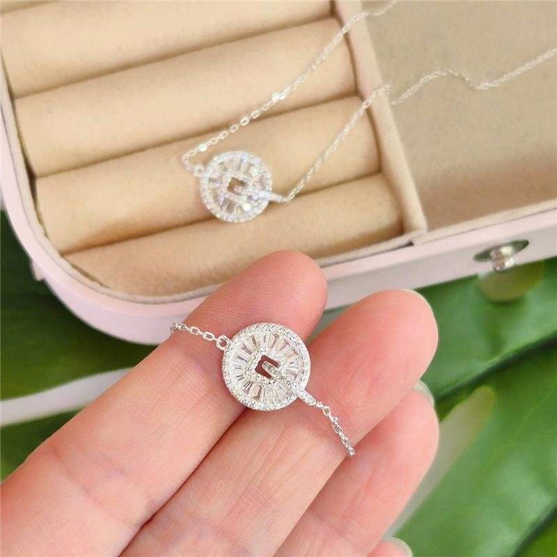 PULSEIRA PRATA 925 RODA CRAVEJADA