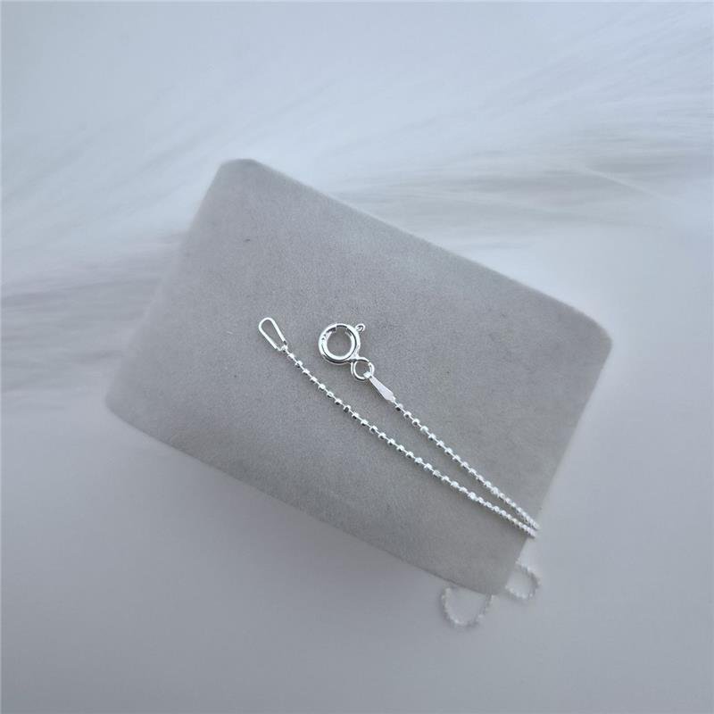 TORNOZELEIRA PRATA 925 BOLINHAS 23,5 CM